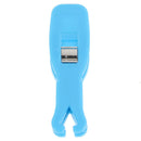 1X Disposable Sterile Blue Body Piercing Needle Tool Clip Piercing Clip Tat OZ