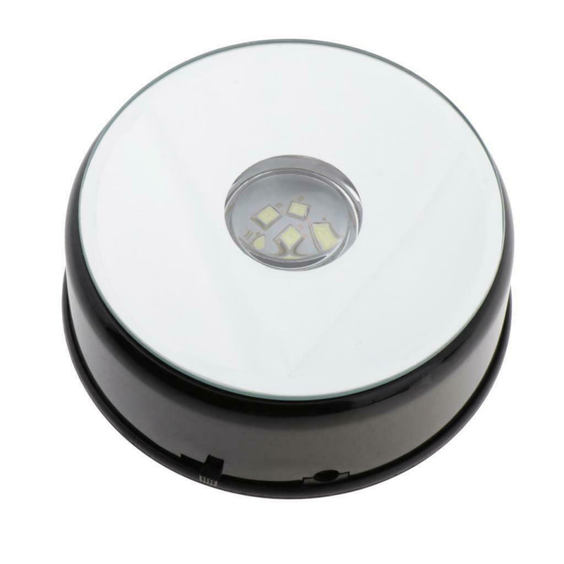 1pc Rotating Display Stand USB 8.8cm Dia For Digital Product Collectibles