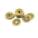 20pcs Feng Shui Coins 2.3cm Lucky Chinese Fortune Coin I Ching Money Allosp