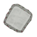 Rose Printed Overalls Rompers Hat Carpet Clothes for 10-11Inch Reborn Baby Boy