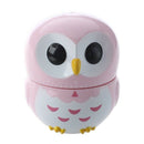 Owl Egg Timer Hourglass Egg Timer Kitchen Timer (1-60 minutes) (Pink)