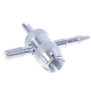 Car Tire Valve Core Removal Tool Set Tire Valve Stem Puller 4-way ToolSEAU