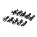 10pcs Depth Stop Plasterboard Screws Locating Screwdriver Bits PH2 Hex