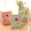 12pcs Floral Birthday Gift Paper Bag Xmas Wedding Party Favour Bag Color Random