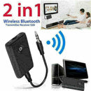 Bluetooth 5.0 Transmitter&Receiver 2-in-1 Wireless Audio Aux 3.5mm Adapter G1R7