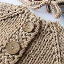Kids Romper Baby Jumpsuit Bodysuit with Hat Knitting Sweater Photo Props