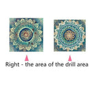 DIY 5D Diamond Painting Kit by Numbers Full Drill Embroidery Cross Stitch A
