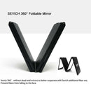Mini Portable 4 Panel Foldable Cosmetic Beauty Makeup Mirror