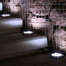 16 LED Waterproof Solar Ground Buried Light Outdoor Lawn Garden Lamp(4pcs) A