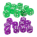 20pcs Digital Dices D6 6 Sided Dice Set for Dungeons and Dragons D & D Games