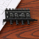 8 Channels PC Case Cooling Fan HUB 4 Knob Radiator Speed Controller (4 Pin) A