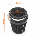 4Pcs 54mm Air Intake Filter Cleaner for Universal Motorcycle Dirt Bike ATV
