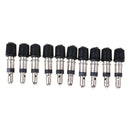 10Pcs Bicycle valve core removable german without tubes tubeless copper BX