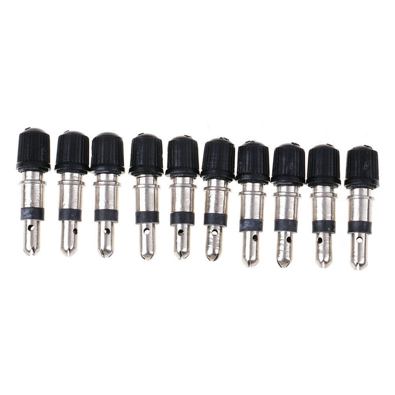 10Pcs Bicycle valve core removable german without tubes tubeless copper BX