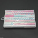 1 Box 10pcs Colors Gel Ink Pen Ball Point Stationery School Supply Writing Items