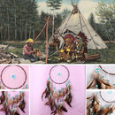Feather Dream Catcher Net Wall Hanging Home Car Decor Craft Dreamcatcher
