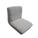 Stretch One-piece Low Short Back Chair Pretector for Kitchen Party Grey
