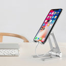 1X(Rotatable Aluminum Alloy Tablet Holder For Ipad Air 1/2 Mini 1/2/3/4 Pro