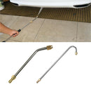 2pcs Water Washer Lance Spray Wand Angled Lance Extension Metal Pole 3600psi