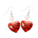 Necklace Set Fashion Murano Glass Heart