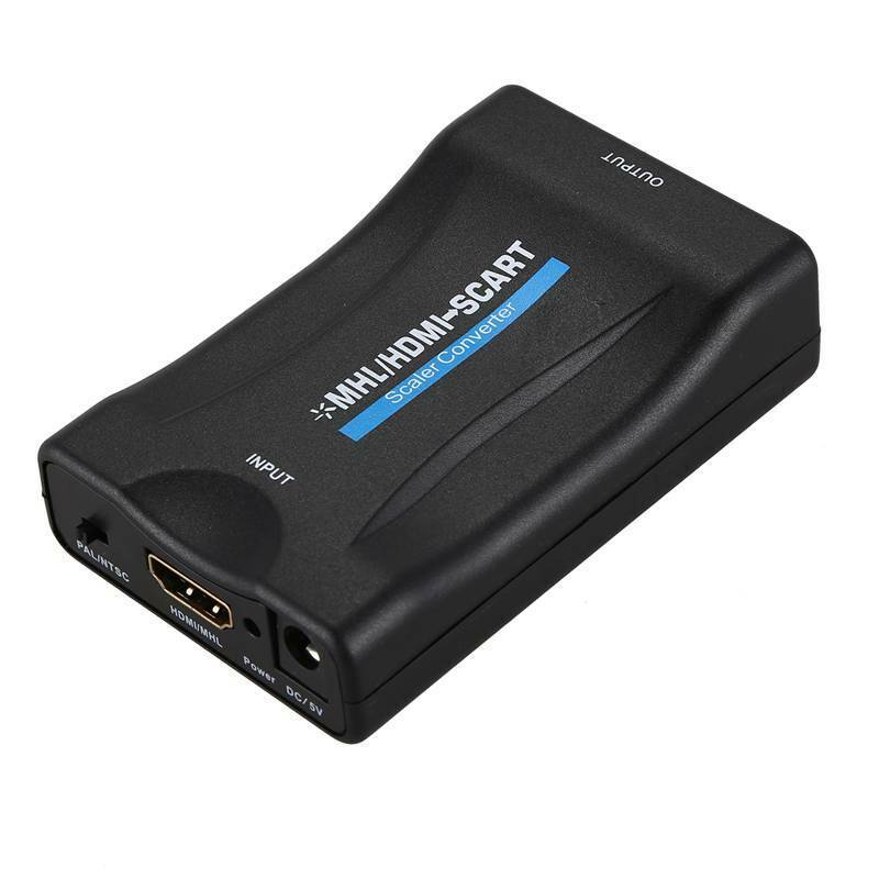 Hdmi to SCART Converter HDMI TO SCART HD Video Converter 1080P J9D4