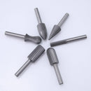 6pcs Carbide Cutter Rotary Burr Set CNC Engraving Bit Rotary File Bur Burr
