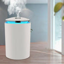 USB Essential Oil Diffuser Air Humidifier 260ml Tank for Bedrooms White