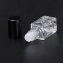 Empty 4Ml Refillable Clear Square Ball Perfume Glass Bottle Refillable Bott