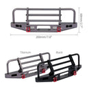 Adjustable Metal Front Bumper for 1/10 RC Crawler Traxxas TRX4 Defender Axi