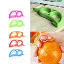 Plastic Lemon Orange Peeler Opener Slicer Cutter Remover Kitchen Home Gadget Kit