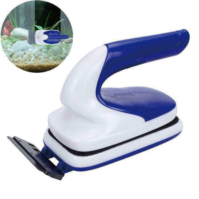 1* Magnetic Aquarium Fish Tank Algae Glass Cleaner Brushs Floating-Clean Sc P0X8