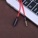 3.5mm Male to Female AUX Audio Headphone Stereo Extension Cable Cord (1.2m)