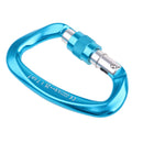 Lightweight 25KN Wiregate Hammock Carabiner Clips Made Of Aircraft Grade