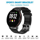 S01 Press Screen Heart Rate Blood Pressure Ip67 Waterproof Smart Bracelet B