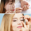 100pcs/box Disposable Double Heads Cotton Swabs Makeup Cotton Buds (Square) A