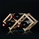 Adjustable 3 Wooden Wine Rack Bottle Holder Kitchen Organizer Display Shelf Xmas