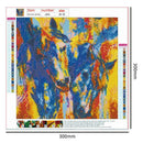 5D DIY Full Drill Diamond Painting Cross Stitch Embroidery Kit (Horse06)