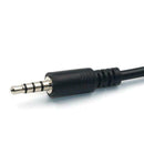 3.5mm Male AUX Audio Plug Jack To USB Female Converter Car Audio Adapter Cable