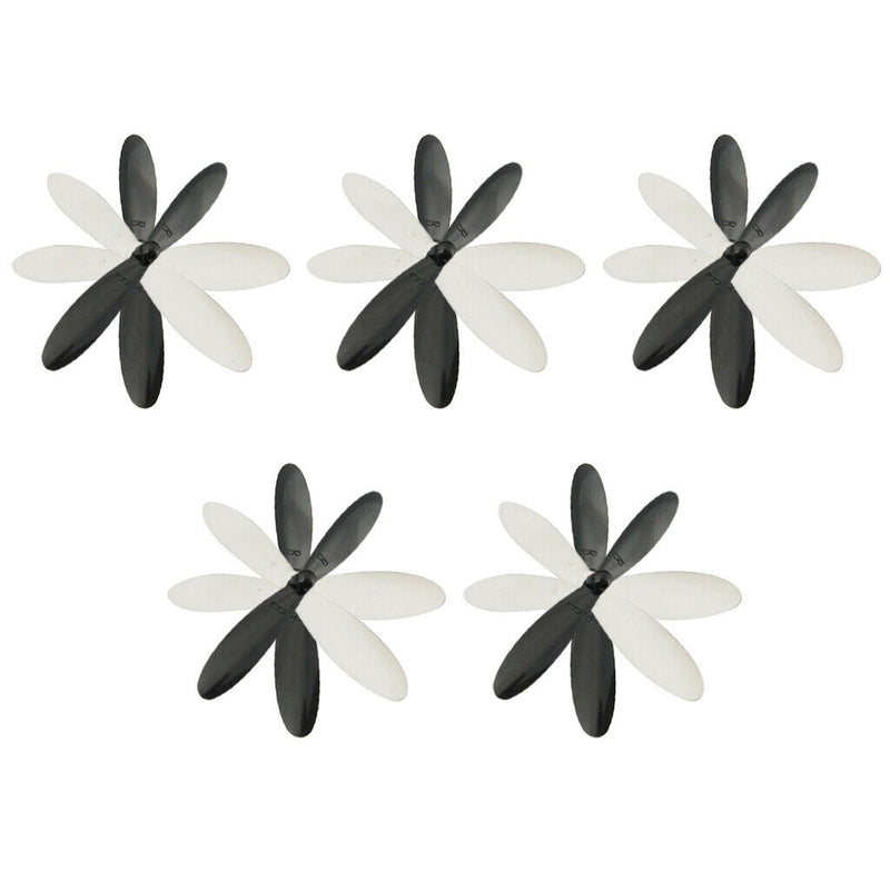 Propeller Set Airscrew Replacement For Hubsan X4 H107L Accessory Black+White