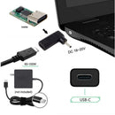 USB3.1 TYPE-C Female To DC3.0x1.1mm Male Plug Conventer +PD Notebook Adapter