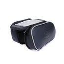 Bicycle bike top frame front pannier saddle tube bag double pouch holder FT