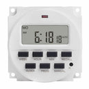 TM618N-2 220V AC 7-Days Digital Programmable Control Power Timer Switch