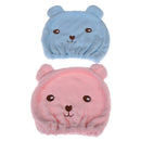 Random Microfiber Hair Turban Quickly Dry Hair Hat Wrapped Towel Bathing Cap  JR