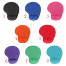 Mouse Pad Mat Wrist Support For PC Laptop Optical Mouse Red