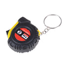 Retractable Ruler Tape Measure Key Ring Chain Mini Pocket Size Metric1m/3.28 â„–[
