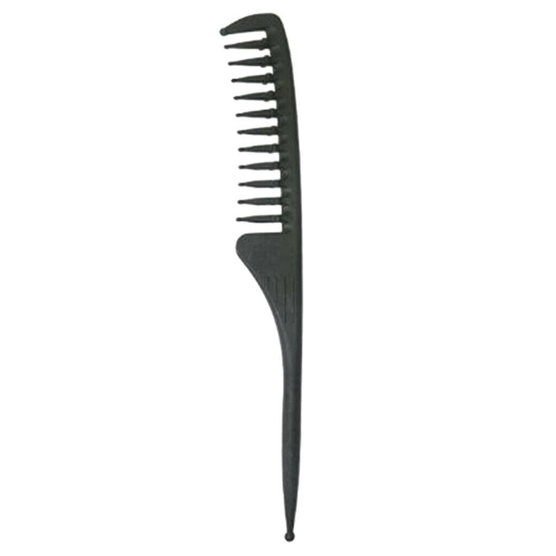 Wide Tooth Rake Comb with Tail for Curly Beach Waves Detangle Wet Hair