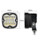 2Pcs 3inch 36W 12LED Work Light Bar Spot Beam Driving Off Road SUV ATV 7000SEAU