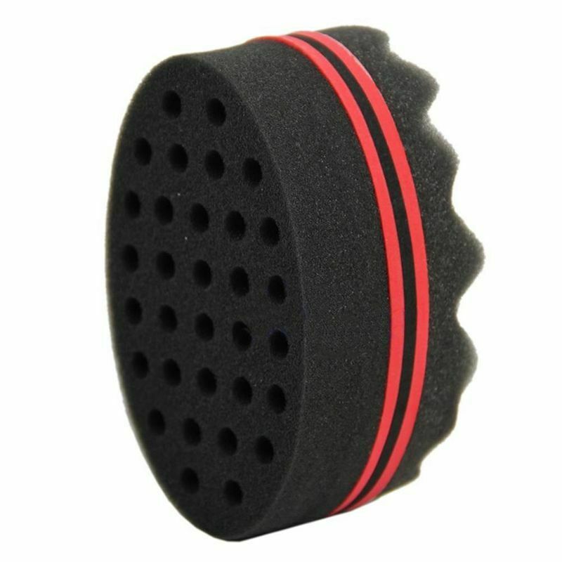 Magic Barber Sponge Hair Brush for Twists, Afros,Coils,Dreadlocks (1 pc) R8H5