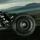 Universal Metal Motorcycle Motorbike Horn 12V 12 Volt Black AU 70 D1D2 mm O Y5I6