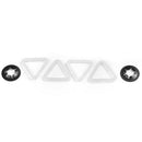 2PCS 349241T Dryer Drum Roller Kit for Whirlpool Kenmore Sears